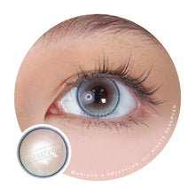 Load image into Gallery viewer, Sweety Jello Blue Grey (1 lens/pack)-Colored Contacts-UNIQSO

