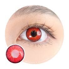 Load image into Gallery viewer, Sweety Snow Red (1 lens/pack)-Colored Contacts-UNIQSO
