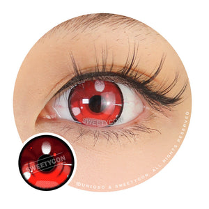 Sweety Anime 3 Red-Colored Contacts-UNIQSO