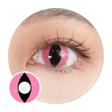 Load image into Gallery viewer, Sweety Crazy Pink Cat (1 lens/pack)-Crazy Contacts-UNIQSO
