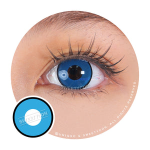 Sweety Crazy Blue Manson/ Blue Zombie (1 lens/pack)-Crazy Contacts-UNIQSO