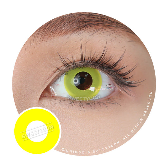 Sweety Crazy Solid Yellow (1 lens/pack)