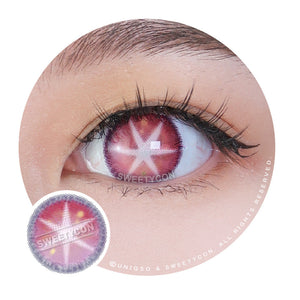 Sweety Star Idol Pink-Colored Contacts-UNIQSO