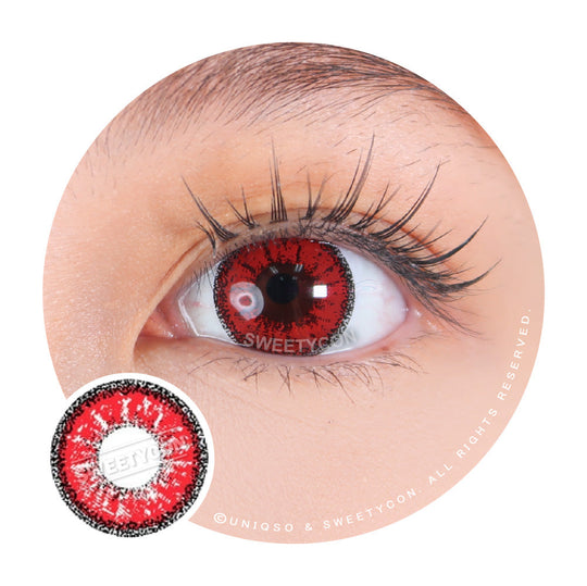 Sweety Crazy Zombie Red (1 lens/pack)