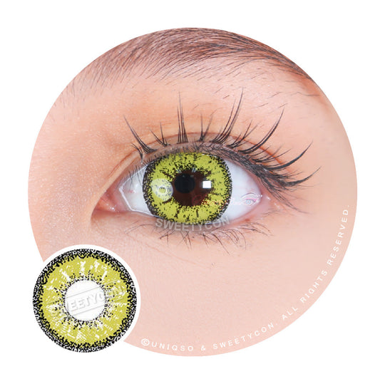 Sweety Crazy Zombie Yellow (1 lens/pack)