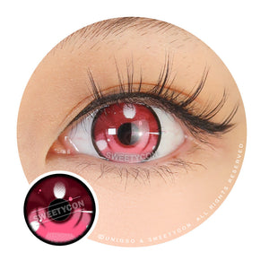 Sweety Anime 3 Pink-Colored Contacts-UNIQSO