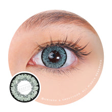 Load image into Gallery viewer, Sweety Queen Dark Grey (1 lens/pack)-Colored Contacts-UNIQSO
