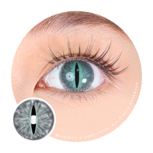 Load image into Gallery viewer, Sweety Crazy Gray Demon Eye / Cat Eye (New) (1 lens/pack)-Crazy Contacts-UNIQSO
