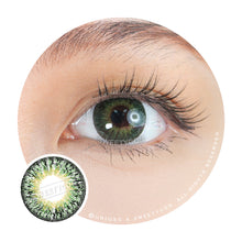Load image into Gallery viewer, Sweety Aurelia Green (1 lens/pack)-Colored Contacts-UNIQSO
