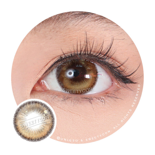 Sweety Anime Tear Orange Gold (1 lens/pack)