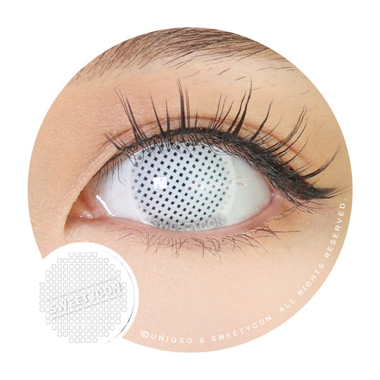 Sweety Crazy UV White Mesh (1 lens/pack)