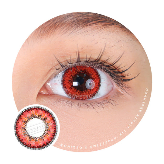 Sweety Poppy Red (1 lens/pack)
