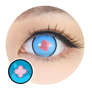 Sweety Fire Force Princess Hibana Blue Eye-Colored Contacts-UNIQSO