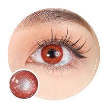 Load image into Gallery viewer, Sweety Sugar Red (1 lens/pack)-Colored Contacts-UNIQSO
