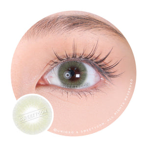 Sweety Hidrocor II Sky Grey (1 lens/pack)-Colored Contacts-UNIQSO