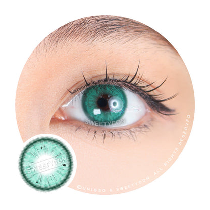 1 Day Sweety Fruit Juice Green (2 or 10 lenses/pack)-Colored Contacts-UNIQSO