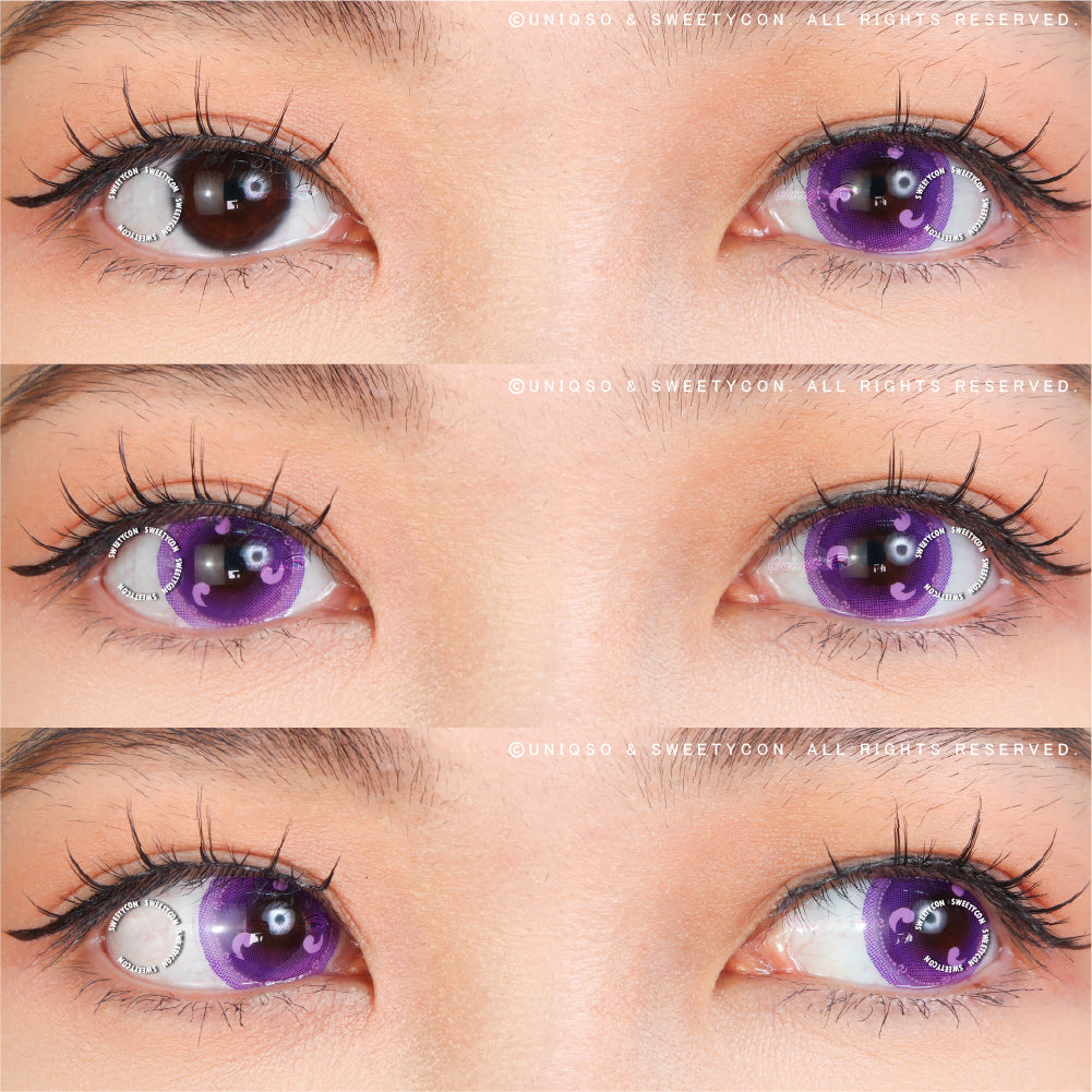 Sweety x Eyesinger Kaminari Magatama (2 lenses/pack)-Colored Contacts-UNIQSO