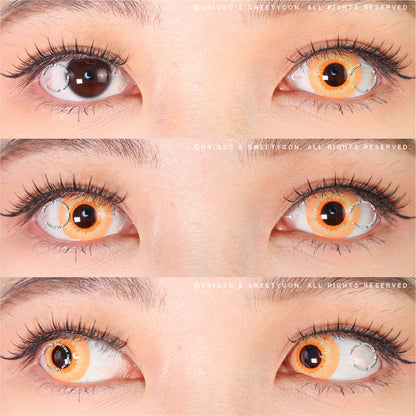 Sweety Crazy Sunrise (1 lens/pack)-Crazy Contacts-UNIQSO