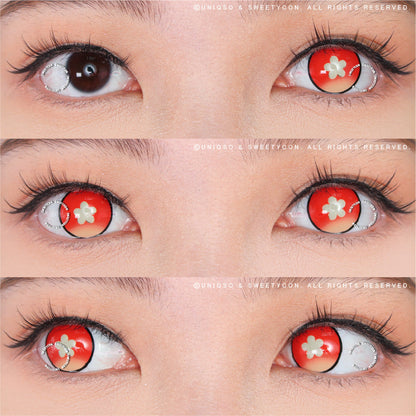 Sweety Genshin Impact Hu Tao / HuTao (1 lens/pack)-Colored Contacts-UNIQSO