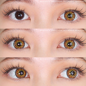Sweety Candy Brown (1 lens/pack)-Colored Contacts-UNIQSO