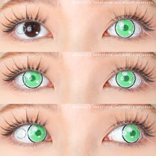 Load image into Gallery viewer, Sweety Anime Cloud Rim Green (1 lens/pack)-Colored Contacts-UNIQSO
