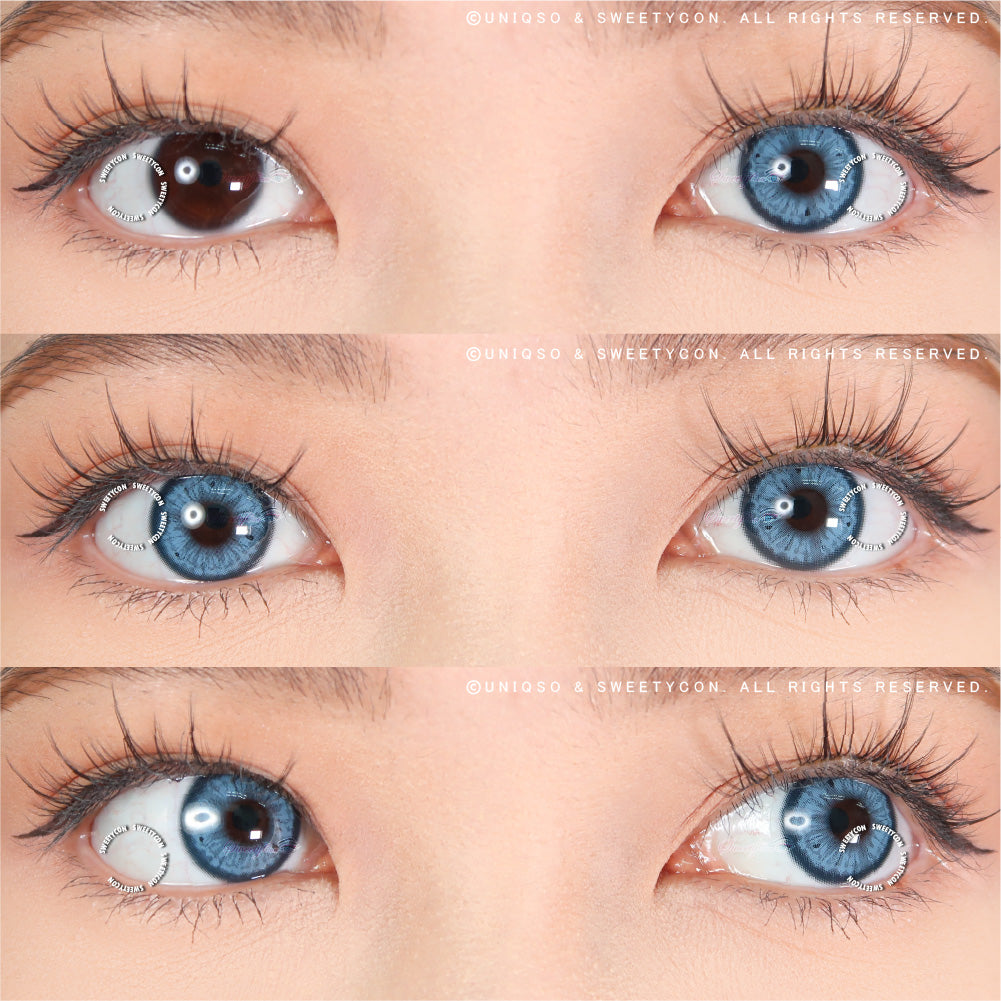Sweety Fruit Juice Blueberry (1 lens/pack)-Colored Contacts-UNIQSO