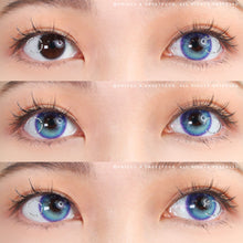 Load image into Gallery viewer, Sweety Anime Tear Blue (1 lens/pack)-Colored Contacts-UNIQSO
