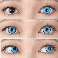 Load image into Gallery viewer, Sweety Crazy Platonic Blue (1 lens/pack)-Crazy Contacts-UNIQSO
