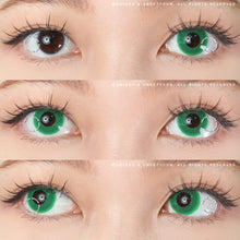 Load image into Gallery viewer, Sweety Crazy Solid Dark Green (1 lens/pack)-Crazy Contacts-UNIQSO
