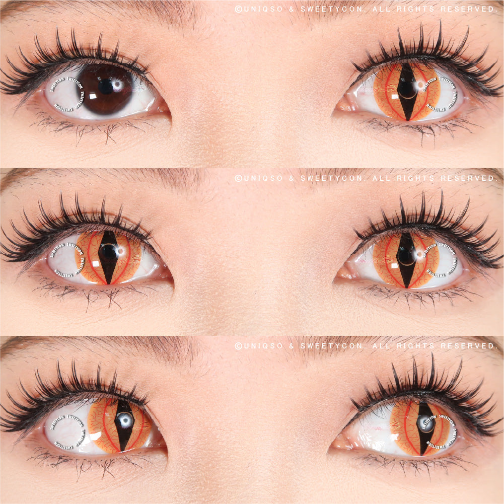 Sweety Crazy Shadowcat (1 lens/pack)-Crazy Contacts-UNIQSO