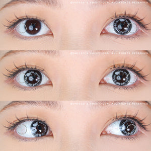 Sweety Anime Black (1 lens/pack)-Colored Contacts-UNIQSO