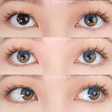 Load image into Gallery viewer, Sweety Honey Blue (1 lens/pack)-Colored Contacts-UNIQSO
