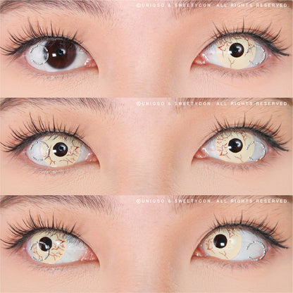 Sweety Crazy K-Zombie 1 (1 lens/pack)-Crazy Contacts-UNIQSO