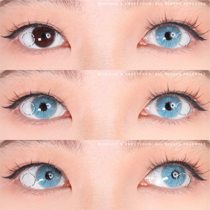 Sweety Crazy Lollipop Gray (1 lens/pack)-Colored Contacts-UNIQSO