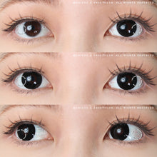 Load image into Gallery viewer, Sweety Crazy Solid Black (1 lens/pack)-Crazy Contacts-UNIQSO
