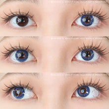 Load image into Gallery viewer, Sweety 3 Tones Blue (1 lens/pack)-Colored Contacts-UNIQSO
