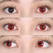 Load image into Gallery viewer, Sweety Rinne Sharingan (1 lens/pack)-Colored Contacts-UNIQSO
