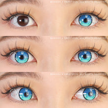 Load image into Gallery viewer, Sweety Anime 3 Blue-Colored Contacts-UNIQSO
