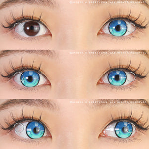 Sweety Anime 3 Blue-Colored Contacts-UNIQSO