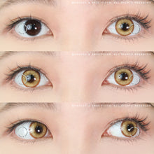 Load image into Gallery viewer, 1 Day Sweety Star Tears Golden Brown (2 or 10 lenses/pack)-Colored Contacts-UNIQSO
