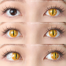 Load image into Gallery viewer, Sweety Crazy Orange Demon Eye / Cat Eye (New) (1 lens/pack)-Crazy Contacts-UNIQSO
