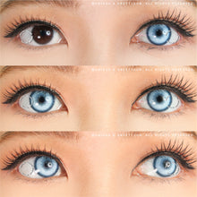 Load image into Gallery viewer, Sweety Koi Blue (1 lens/pack)-Colored Contacts-UNIQSO
