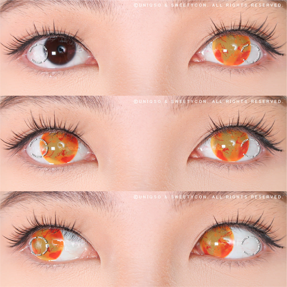 Sweety Crazy Bleeding Zombie (1 lens/pack)-Crazy Contacts-UNIQSO
