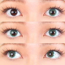Load image into Gallery viewer, Sweety Ocean Blue Green (1 lens/pack)-Colored Contacts-UNIQSO
