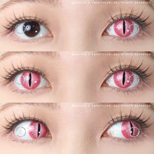 Load image into Gallery viewer, Sweety Crazy Pink Demon Eye / Cat Eye (New) (1 lens/pack)-Crazy Contacts-UNIQSO

