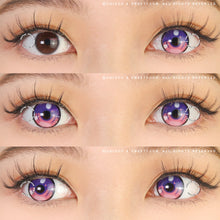 Load image into Gallery viewer, Sweety Anime 3 Violet (1 lens/pack)-Colored Contacts-UNIQSO
