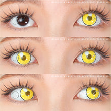 Load image into Gallery viewer, Sweety Anime Cloud Rim Yellow (1 lens/pack)-Colored Contacts-UNIQSO
