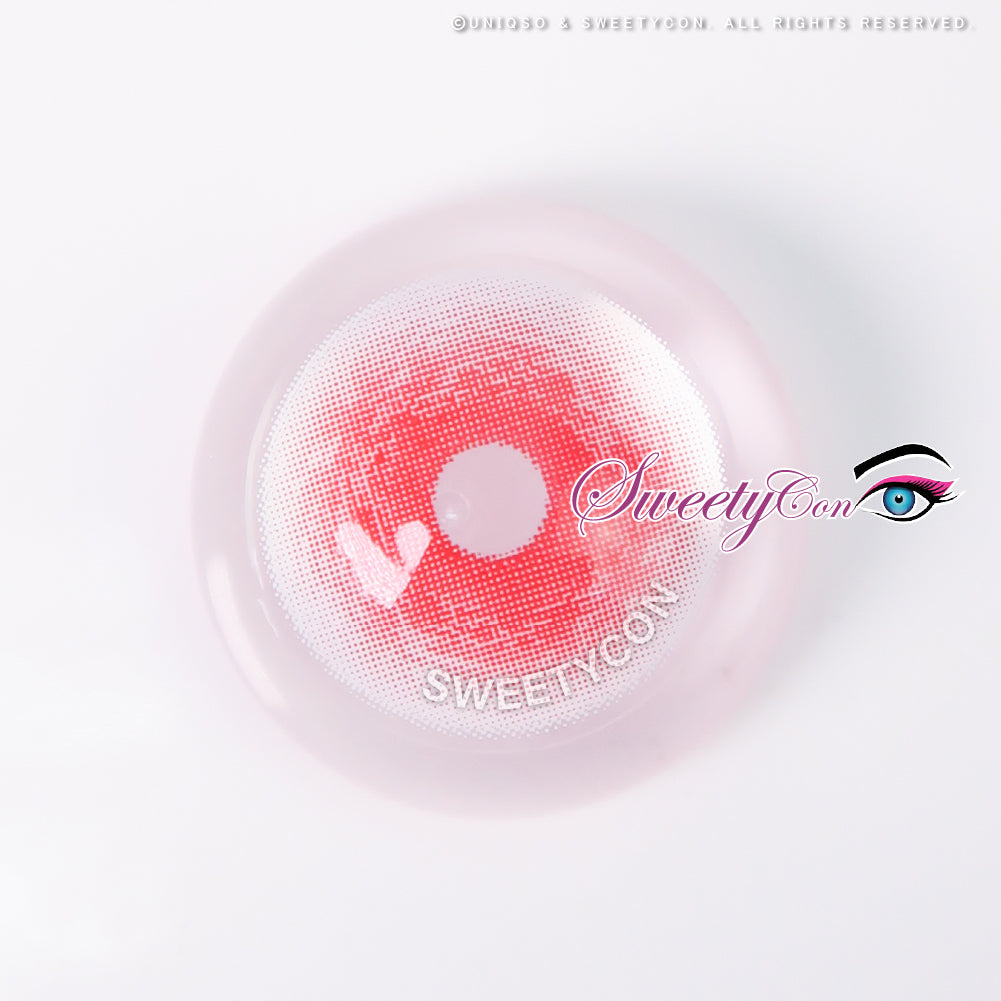 Sweety Crazy Chaos Eye Red (1 lens/pack)-Crazy Contacts-UNIQSO