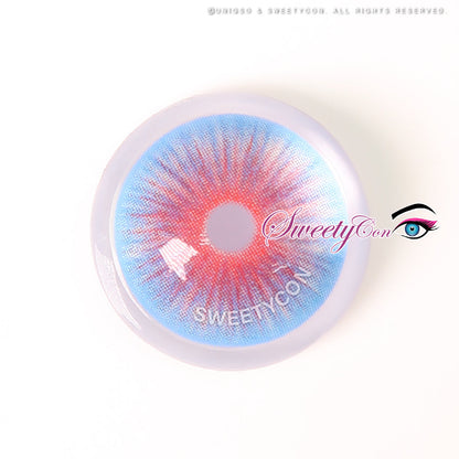 Sweety Mini Sclera Mystic Flame (1 lens/pack)-Mini Sclera Contacts-UNIQSO