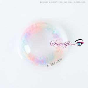 Sweety Colorful Rainbow Pink-Colored Contacts-UNIQSO